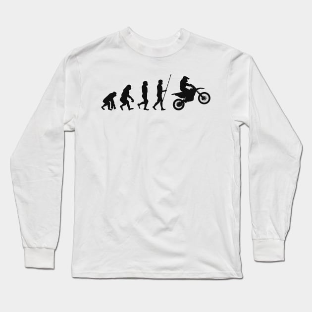 Motocross Long Sleeve T-Shirt by Foxxy Merch